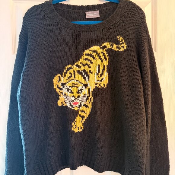 Wooden Ships Sweaters - Black Tiger Sweater